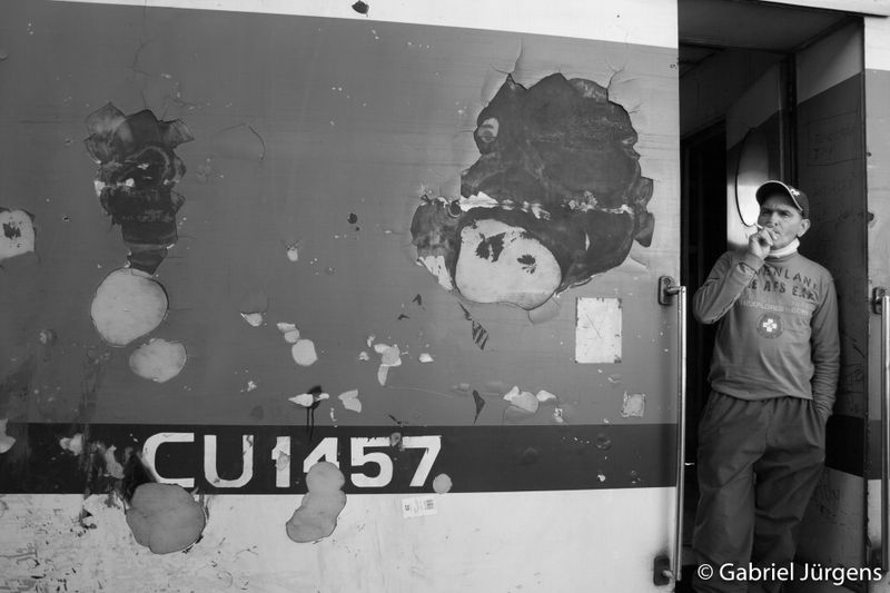 Servicio Diesel a Zárate Estación Ferrorcaril Mitre, Villa Ballester 2009-06-14  