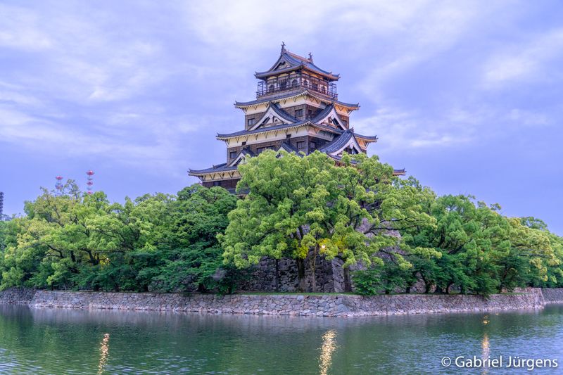 Castillo de Hiroshima Hiroshima, Japón 2018-05-05  